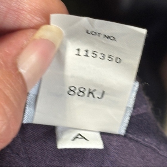 Eileen Fisher Women’s Large Purple Textured 2pc Set skirt Jacket Italian Fabric - Picture 10 of 14